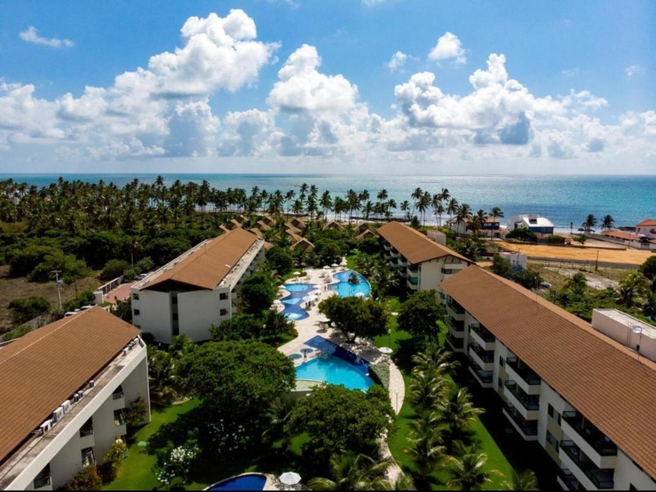 Flat Beira Mar - Carneiros Beach Resort Тамандаре Экстерьер фото